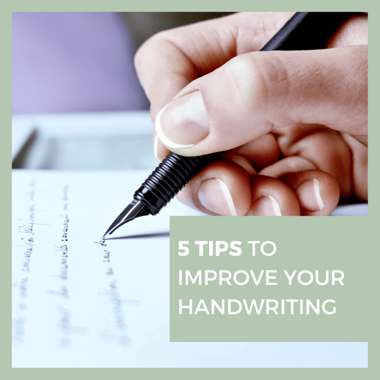 Mastering Handwriting Practice: 5 Tips to improve your handwriting in your bullet journal
